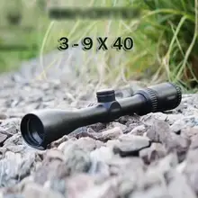 VOTEXe 3-9X40 компактный прицел для винтовки охотничий оптический прицел маскировочный костюм пневматическое оружие область посадки. 308win