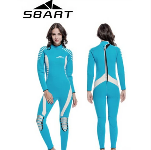 

SBART Neoprene 3MM Women / Men Wetsuits Scuba Diving Suit Spearfishing Surfing Wetsuits Triathlon Swim Swimsuit