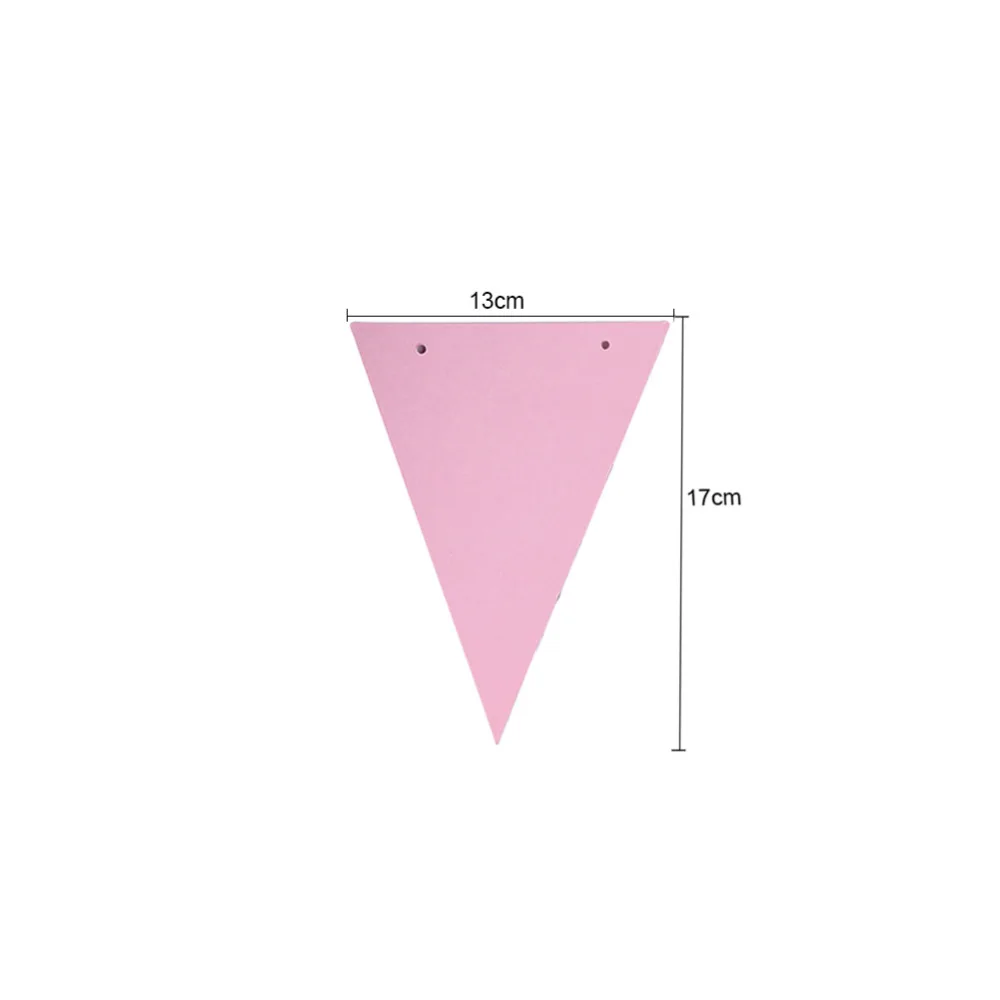 Розовый серебряный золотой флаг баннер Блестящий бумажный Вымпел овсянка гирлянда, дополнительный блеск для свадьбы вигвама деко день рождения Nurser