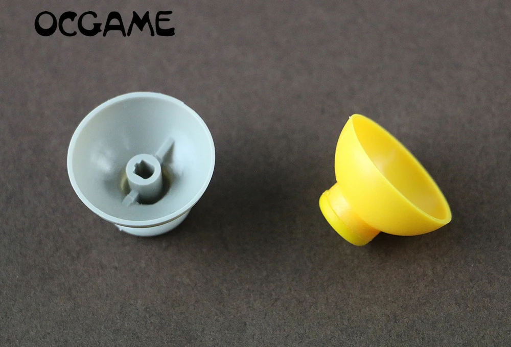 

OCGAME 10pcs/lot new Analog Thumbstick Joystick Stick Cap Caps for Gamecube NGC GC controller Left and right thumbsticks