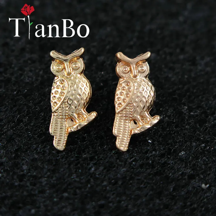 2018 Summer Night Owl Stud Earrings For Women Gift Cute Lovely Animal Pendant Jewelry Earring Cheap Boho | Украшения и аксессуары