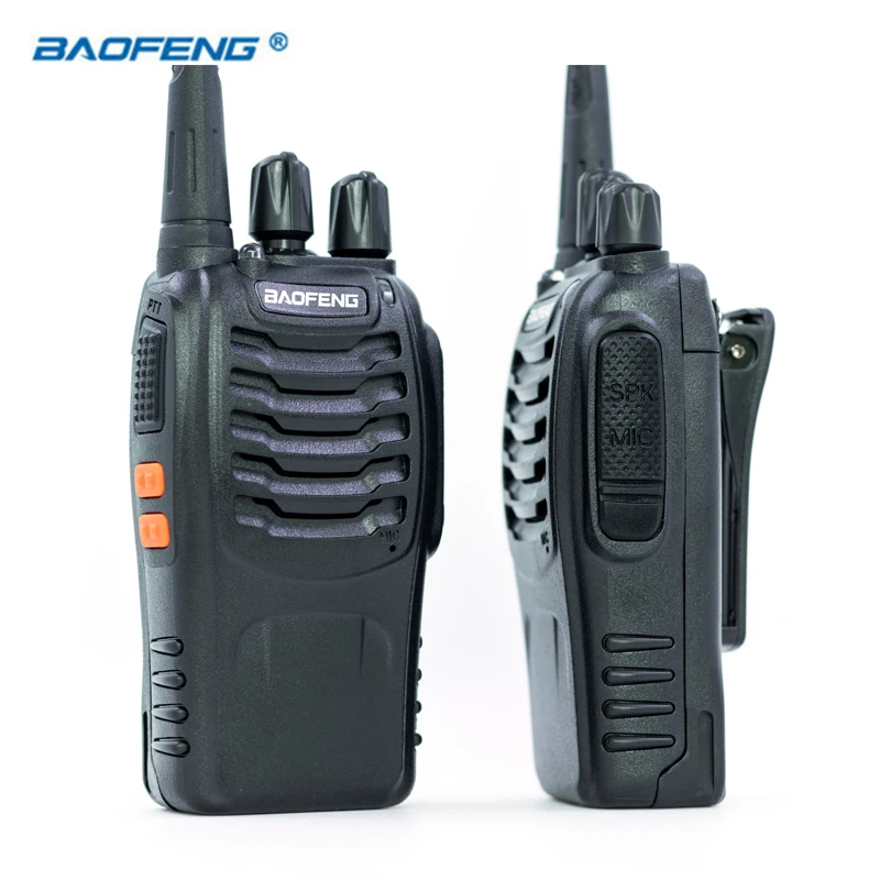 2 шт. Baofeng BF-888S рация UHF FM 400-470 МГц CB радио HAM портативный радиоприемопередатчик 16 каналов стерео охотничья станция