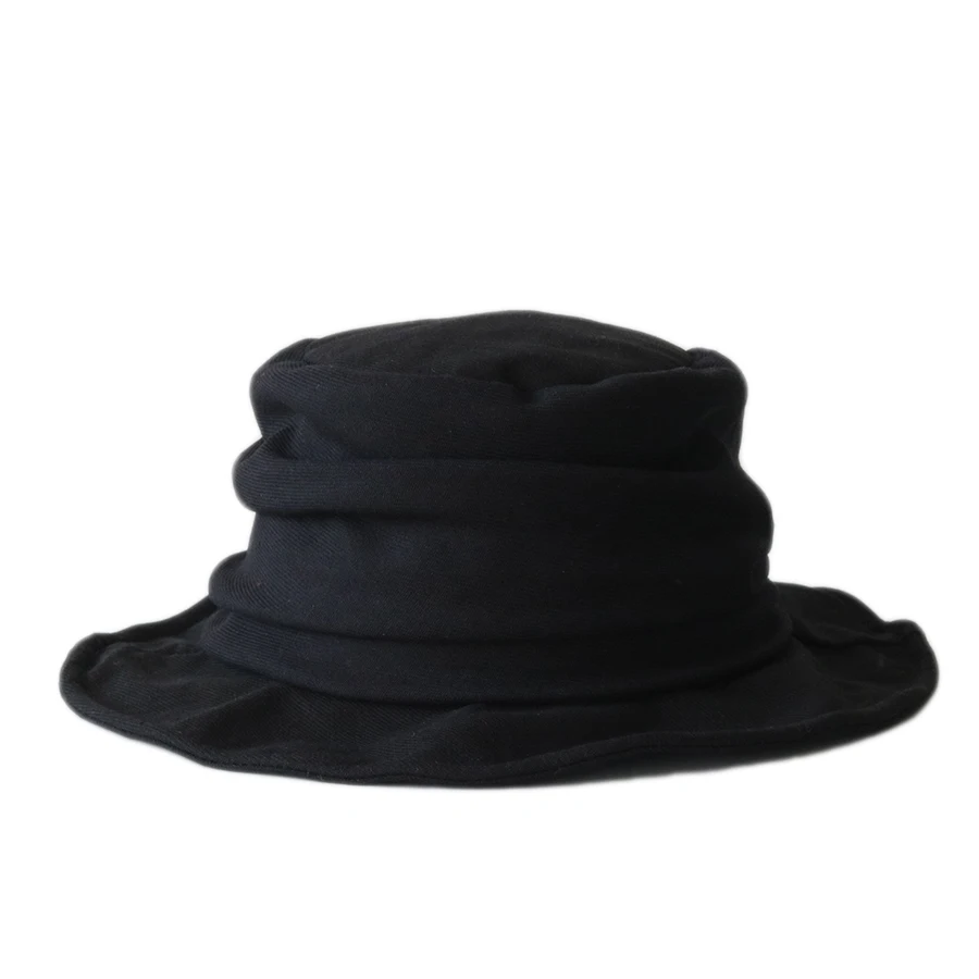 [La MaxPa] Лето Осень Новая мода черный цвет складной купол Повседневная универсальная темпераментная шляпа женские рыбацкие шляпы