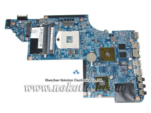 NOKOTION 665345-001 Laptop Motherboard for HP DV6 HM65 Radeon DDR3 Mainboard Full Tested NOKOTION 665345-001 Laptop Motherboard for HP DV6 HM65 Radeon DDR3 Mainboard Full Tested