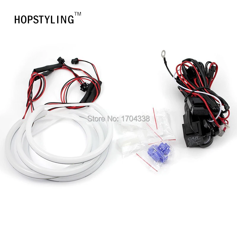 Hopstyling مصلحة الارصاد الجوية الصمام عيون الملاك 4x131 ملليمتر led لسيارات بمو الملاك العين هالو القطن ضوء LED SMD E36 e38 E39 E46 العارض سيارة-التصميم Hopstyling مصلحة الارصاد الجوية الصمام عيون الملاك 4x131 ملليمتر led لسيارات بمو الملاك العين هالو القطن ضوء LED SMD E36 e38 E39 E46 العارض سيارة-التصميم