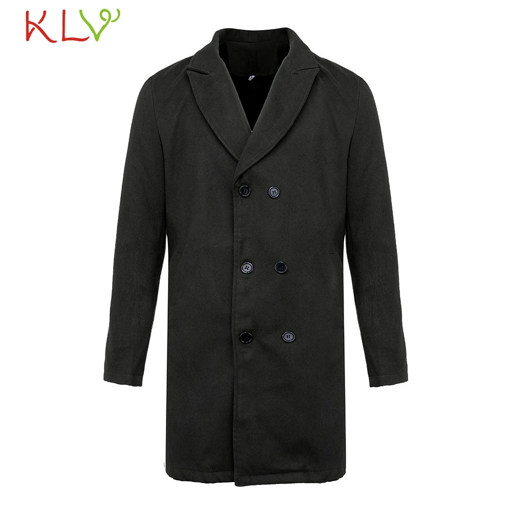 Мужская зимняя куртка на пуговицах, теплое шерстяное пальто, повседневное длинное, новинка, бренд Milltary Manteau Homme Hiver размера плюс 3XL 18Nov24 - Цвет: B