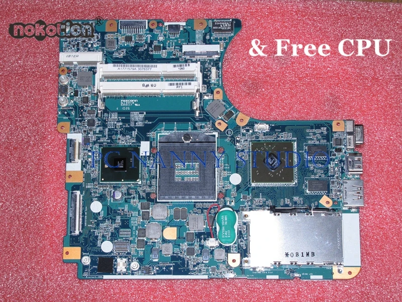 NOKOTION A1771579A M980 MBX-225 материнская плата для VPC-EC серии VPCEC2TFX ноутбука s988a w/ 512mb HM55 |