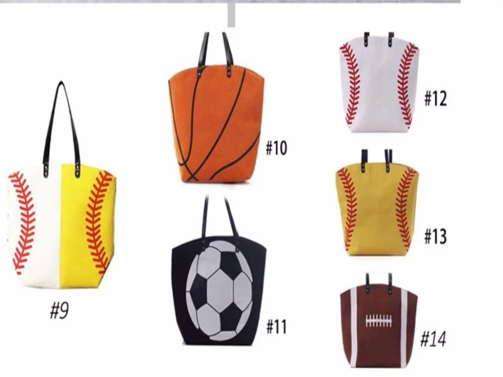 Yellow Softball White Baseball Jewelery Packaging Blank Cotton Canvas