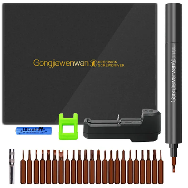 

29 In One Wowstick 1S 1FS Style 3NM Mini Electric Screwdriver 350AMH Lthium-Ion Battery Power with Multi Bits for Mobile Phone