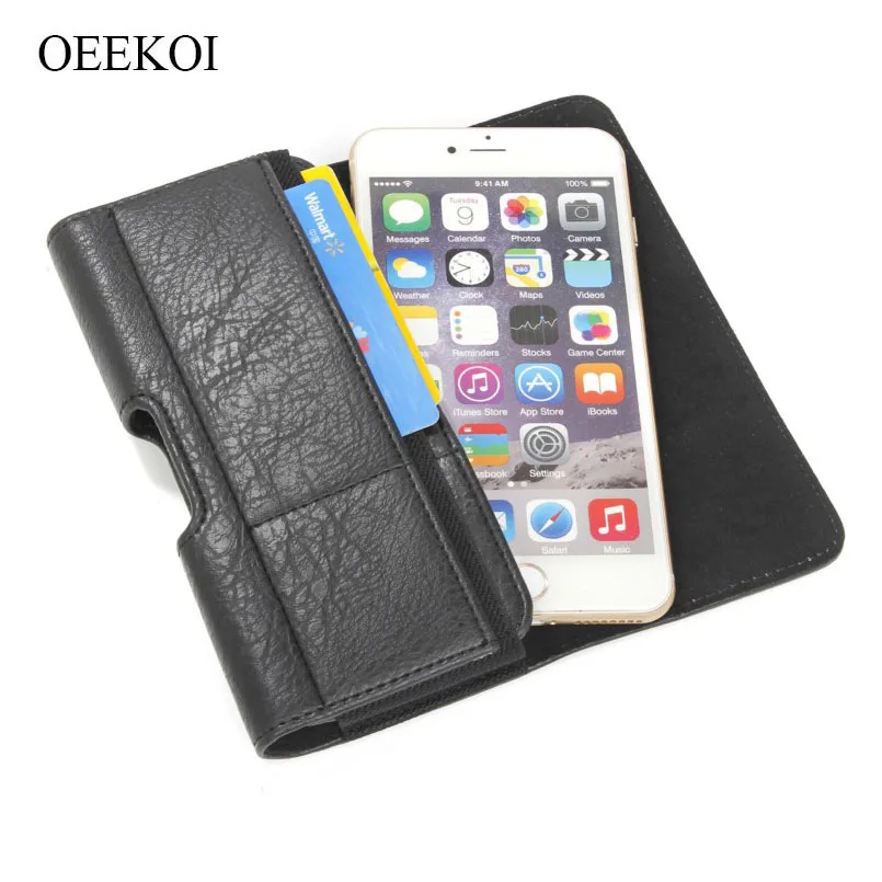 

OEEKOI Stone Pattern Belt Clip Pouch Holster Case for Allview Soul X5 Style/Soul X5 Pro/A9 Plus/P8 Pro/P9 Energy S/A9 Lite