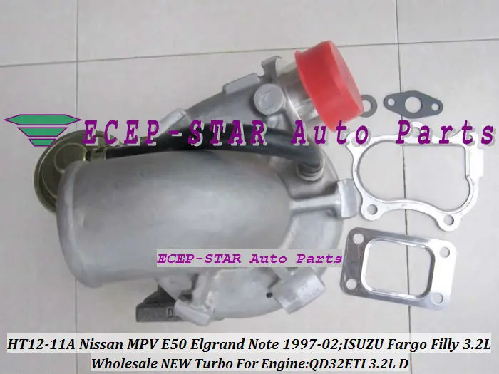 HT12-11A HT12-11B 047-274 14411-1W400 14411-1W401 Turbo для NISSAN MPV E50 Elgrand Note 97-02 для ISUZU Fargo Filly QD32ETI 3.2L