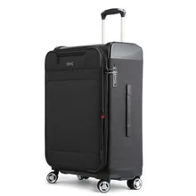 Uniwalker легкий чемодан Softside Spinner багаж с замком TSA