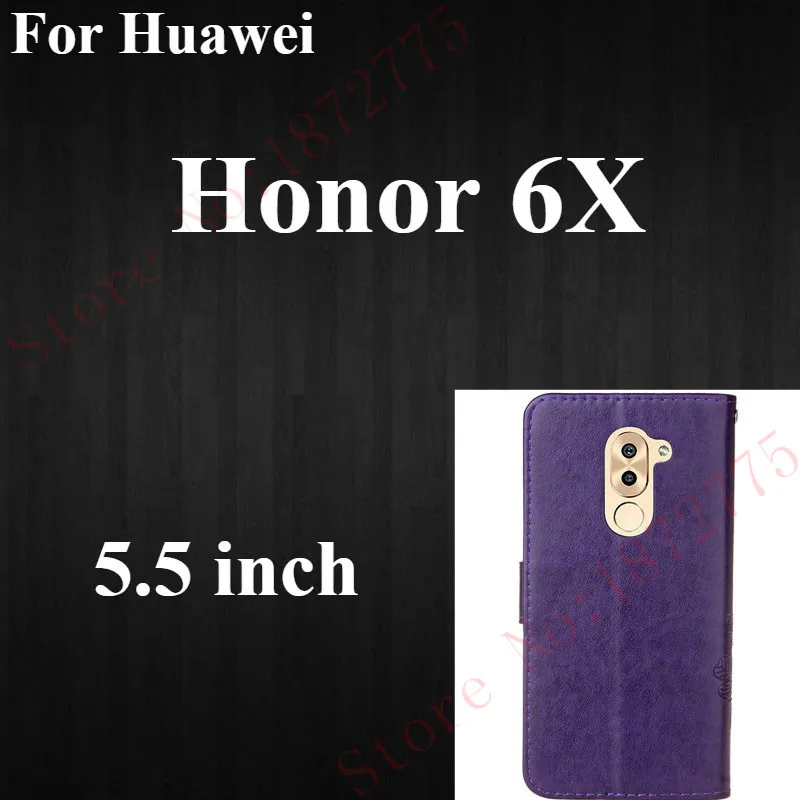 Case For Huawei P20 P8 P10 P9 Lite Mini Honor 9 5A 6A 8 5C 7C 6X Mate 10 Lite Y3 Y5 II Y9 Y6 7A Pro P Smart Flip Case - Цвет: Huawei Honor 6X