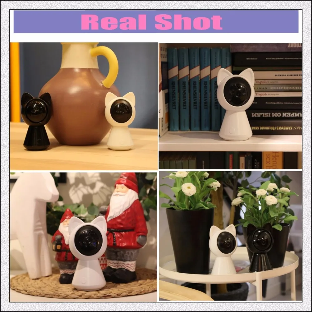 Ip камера Cat Wifi HD 720P 360 градусов панорамирование/наклон домашняя ip безопасности