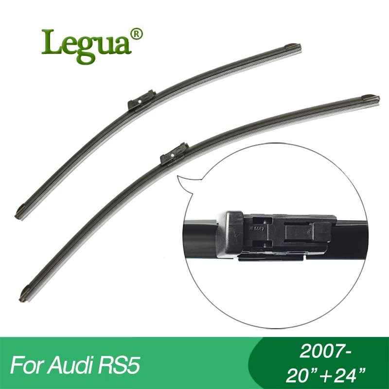 

1 set Wiper blades for Audi RS5(2007-),20"+24",car wiper,Boneless wiper, windscreen, Car accessory