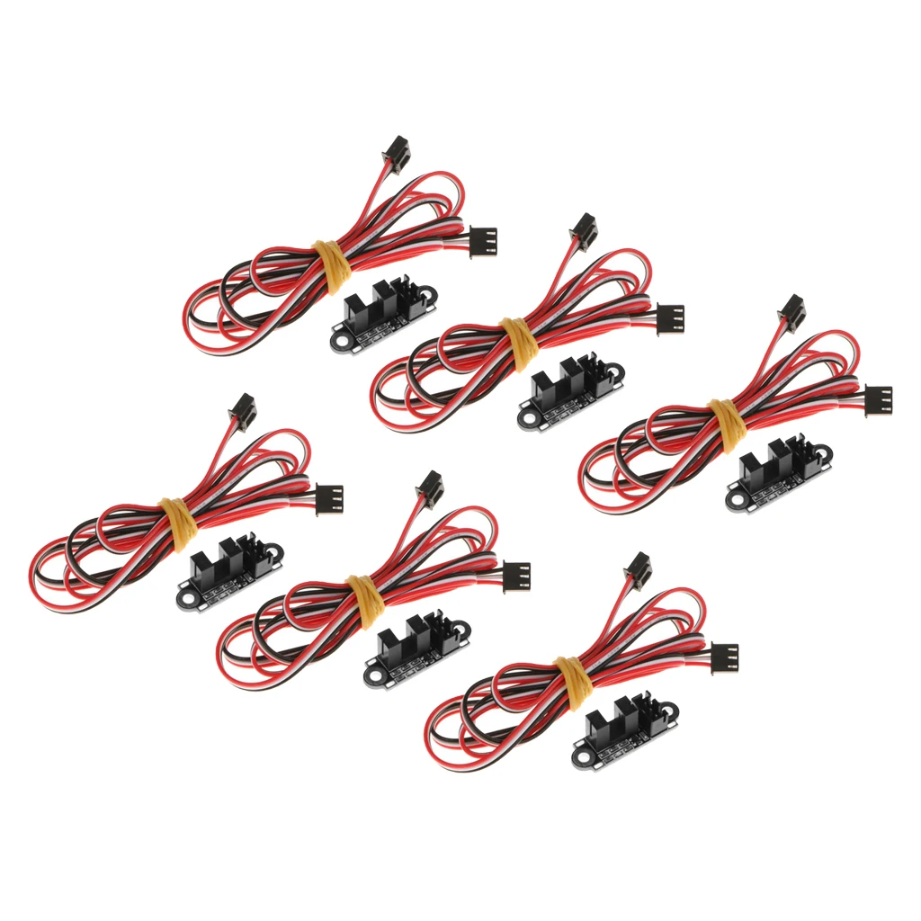 6x Optical End Stop Endstop Limit Control Switch for RAMPS 1.4 3D Printer