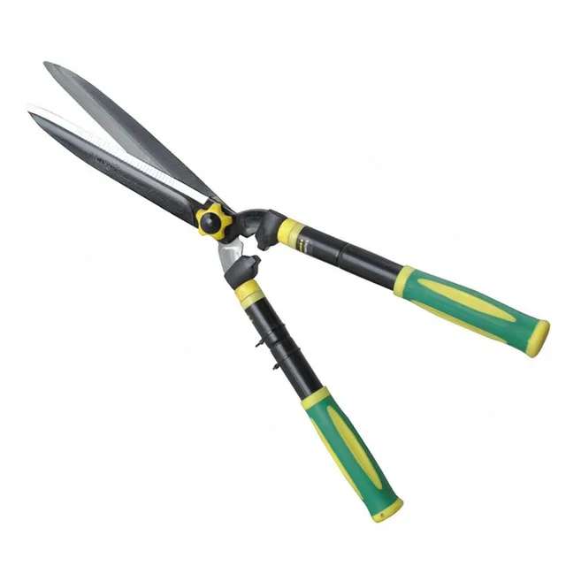 Free shippingGrade telescopic gardening lawn grass shears pruning shears scissors cut flowers