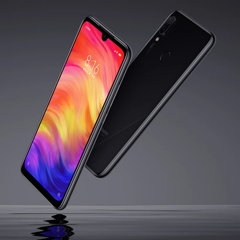 2019 Мобильный телефон Xiaomi Redmi Note 7 3 Гб ОЗУ 32 ПЗУ Восьмиядерный процессор Snapdragon 660 6