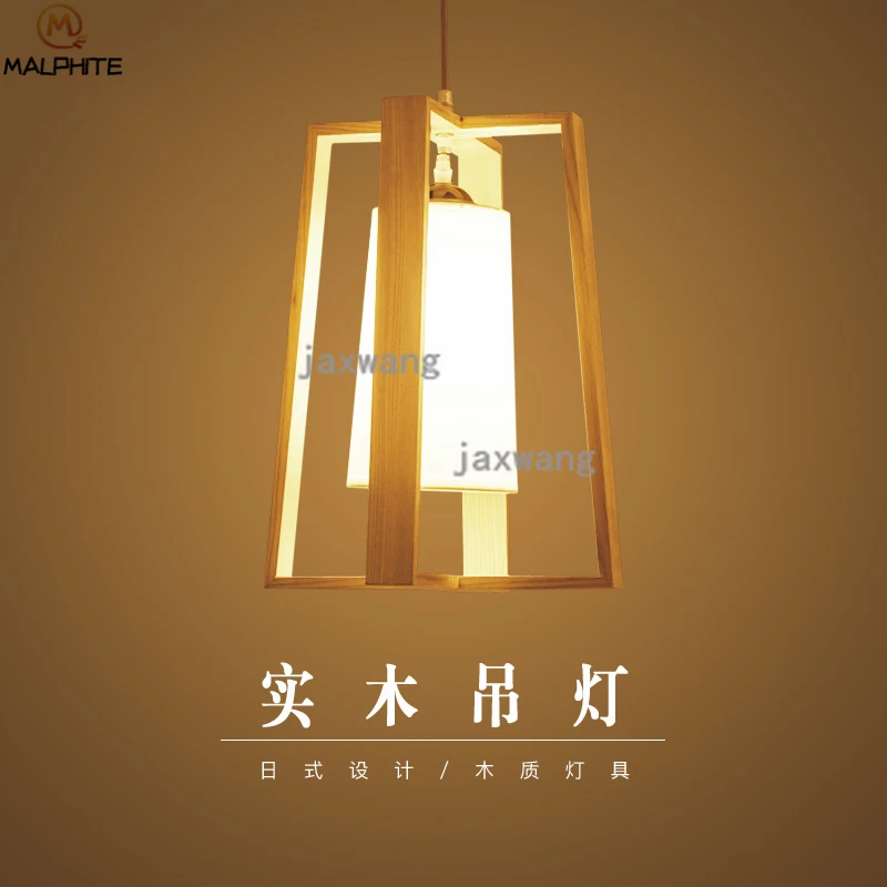 

Modern wooden lamp Kitchen Pendant Lights Simple Lighting Dining Room Pendant Lamp Wood Living Room hanging hanglamp fixtures