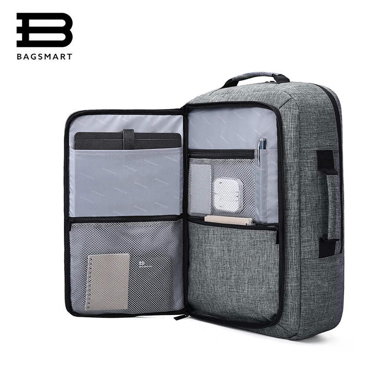 BAGSMART Multifunction Bakpack Men Travel Bag Waterproof Bolsa Mochila for 15.6 Inch Laptop Rucksack School Bag Travel Backpack BAGSMART Multifunction Bakpack Men Travel Bag Waterproof Bolsa Mochila for 15.6 Inch Laptop Rucksack School Bag Travel Backpack