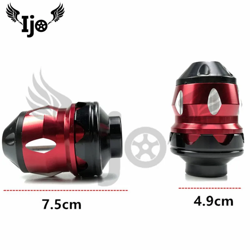 colorful scooter parts dirt pit bike accessories motocross wheel anticaida motorbike Crash Pad motorcycle frame sliders moto