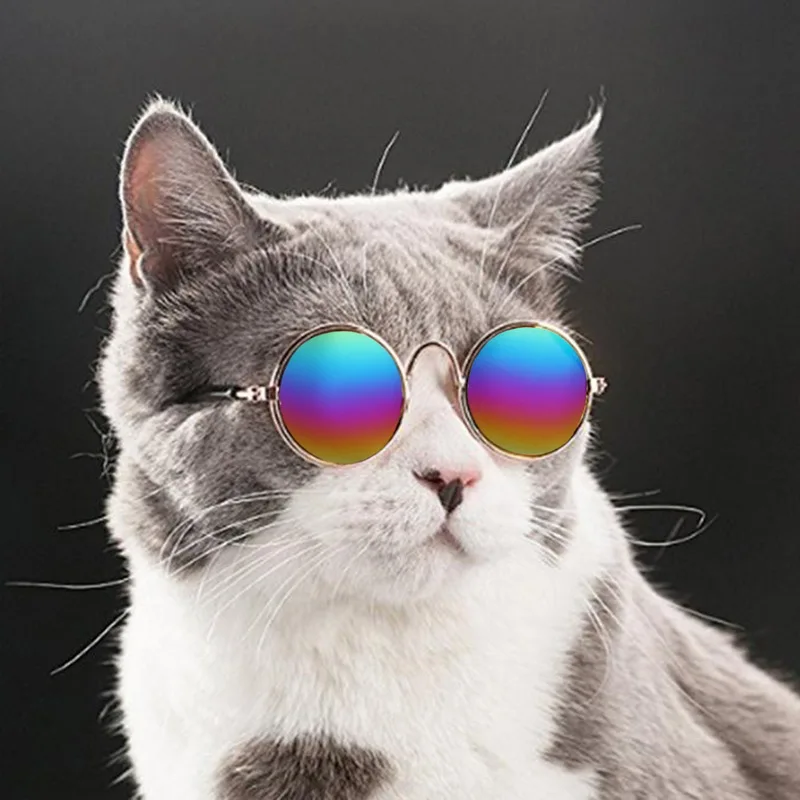 

Hoomall 1PC Dog Glasses Pet Products For Little Dog Cat Eye-wear Dog Sunglasses Photos Pet Accessoires Lovely Pet Cat Glasses