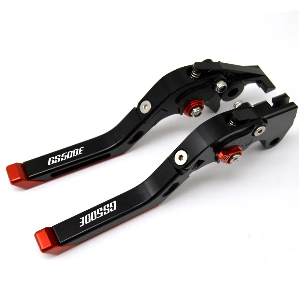 For SUZUKI GS500E GS500 E 1995 1999 Folding Extendable Adjustable