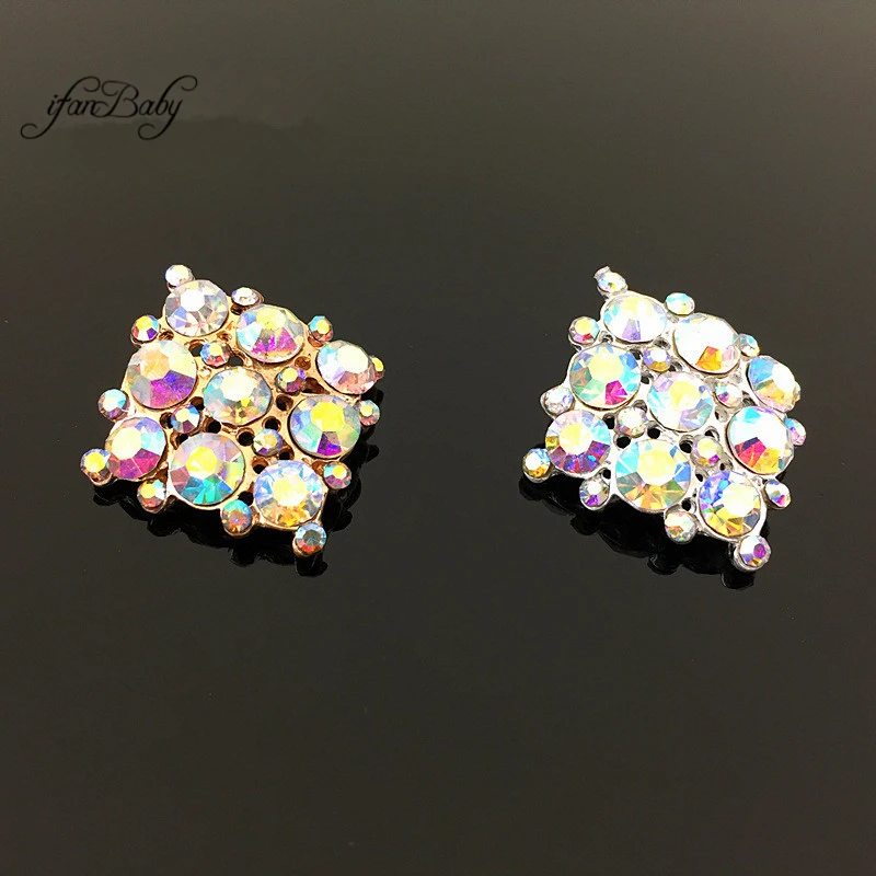 crystal rhinestone button 3