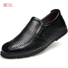 Summer Formal Shoes Men Casual Genuine Leather Office Shoes Men Breathable Holes Luxury Brand Flat Loafers Oxford Shoes for Men Summer Formal Shoes Men Casual Genuine Leather Office Shoes Men Breathable Holes Luxury Brand Flat Loafers Oxford Shoes for Men