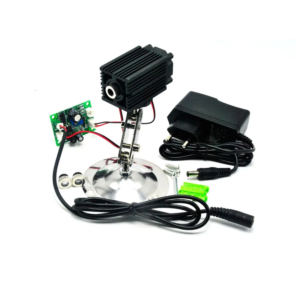 

Dot/Line/Cross 980nm Focusable IR Laser Locator Module 100mw Infrared Light w 12V Adapter & Holder