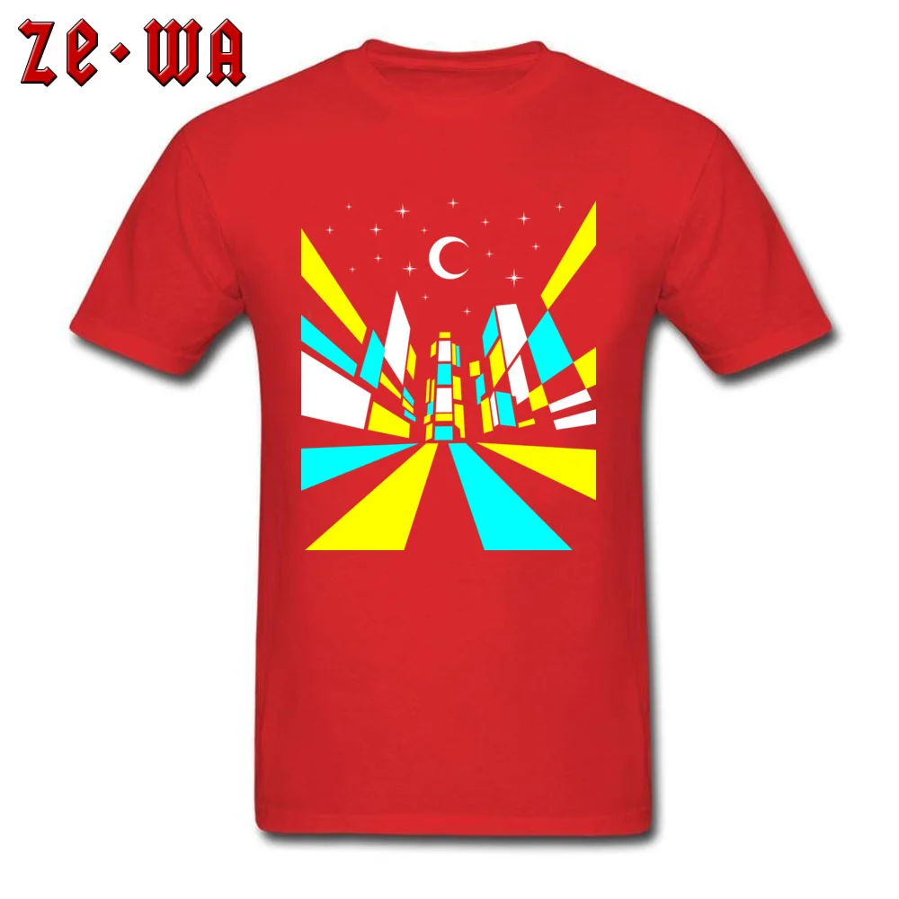 Men Plain Cool Tops Tees O-Neck VALENTINE DAY 100% Cotton T-shirts cosie Short Sleeve NEW YORK NIGHT T-Shirt Top Quality NEW YORK NIGHT red