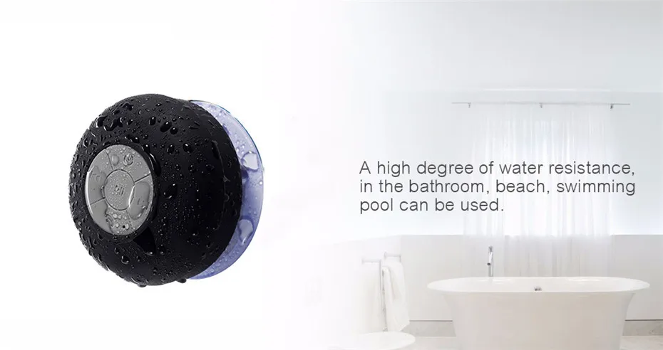 Mambaman Bluetooth Speaker Waterproof Shower Wireless Mini Portable Speakers for Xiaomi iPhone Handsfree Bluetooth Car Receiver (10)
