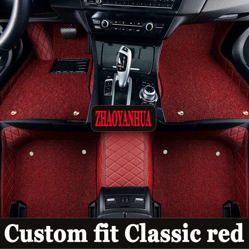 Custom fit car floor mats for Ford Fiesta Mk7 Edge Escape Kuga Fusion