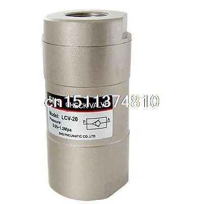 

3/4" Port 15/16" Thread One Way Pneumatic Check Valve