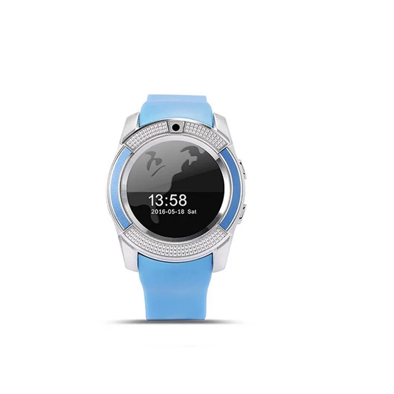 Умные часы Stepfly SM08 1 22 дюйма круглый дисплей 2G одна нано sim карта bluetooth умные
