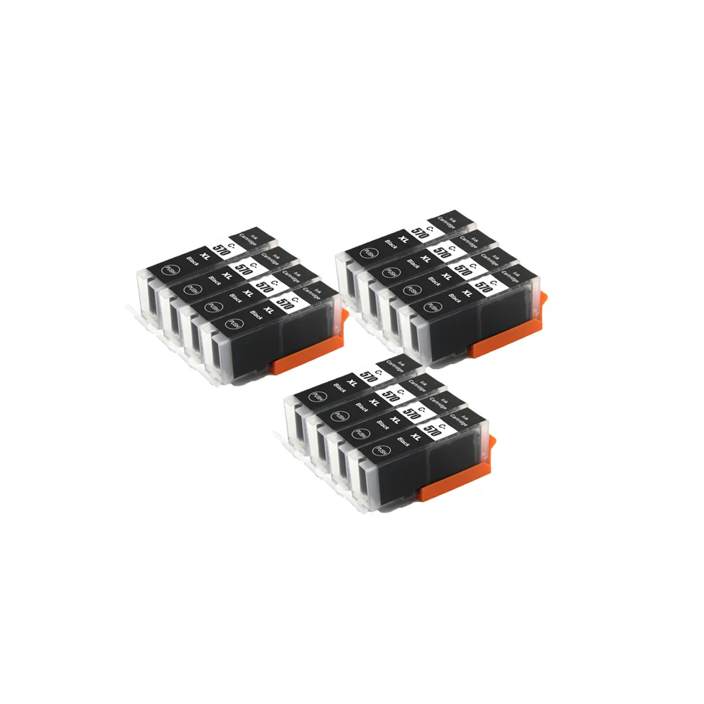 

Compatible PGI 570 BK BLACK ink cartridge for CANON MG5750 MG5751 MG5752 MG5753 MG6850 MG6851 MG6852 printers