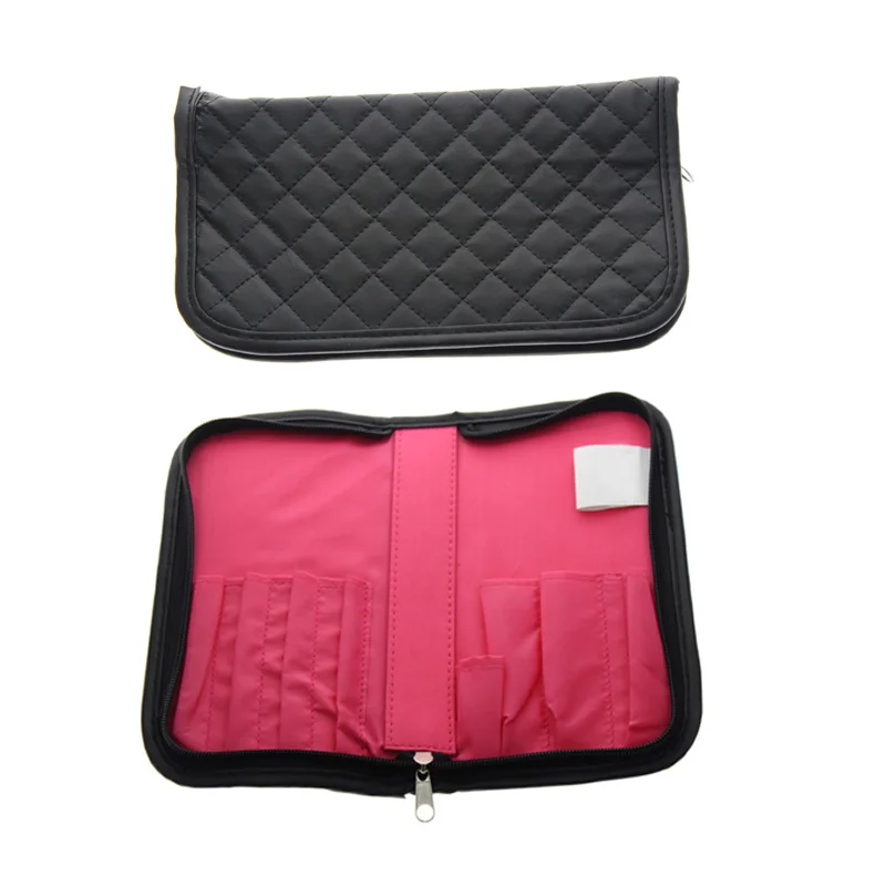 

22*11.7cm Size Suit For 8Pcs Makeup Brushes Best Cheap Travel Professional Large Cosmetic Make Up Brush Bag And Case