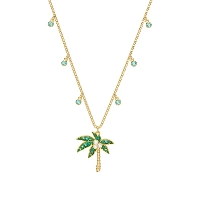 

BEST Original Copy High Quality 1:1 Exquisite Coconut Necklace Gold-plated Logo Manufacturers Wholesale