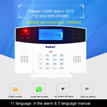 Goedkoop 106 Zone Lcd Toetsenbord Wired amp; Wireless Gsm Alarmsysteem Home Security Set Voice Guide Twee Weg Intercom Gratis Verzending