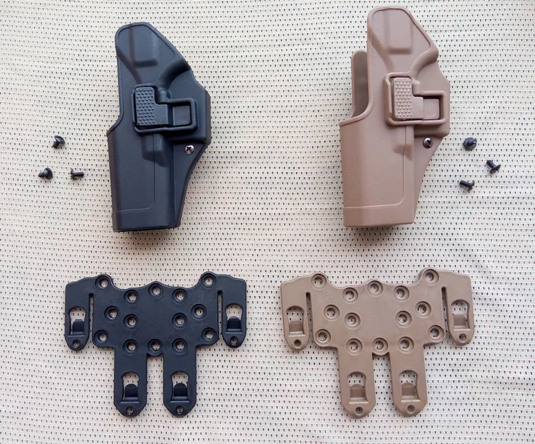 Tactical 100 genuine Military Army Airsoft Fit Chest Waist leg paddle Molle holster for Glock