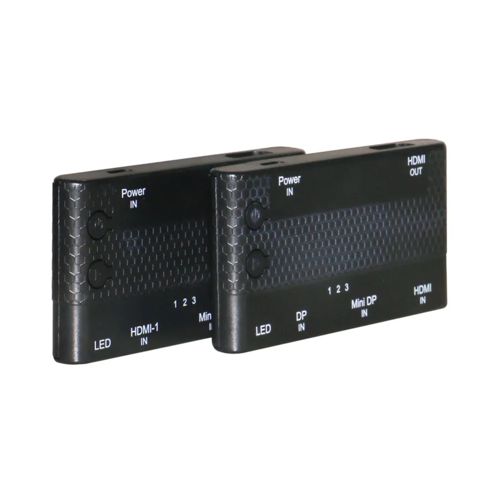 HDMI+ DP+ Mini DP switch 3 в 1 out 4k 3D Switcher 3 в 1 out HDMI дистрибьютор разветвитель для HDTV PS3 xbox