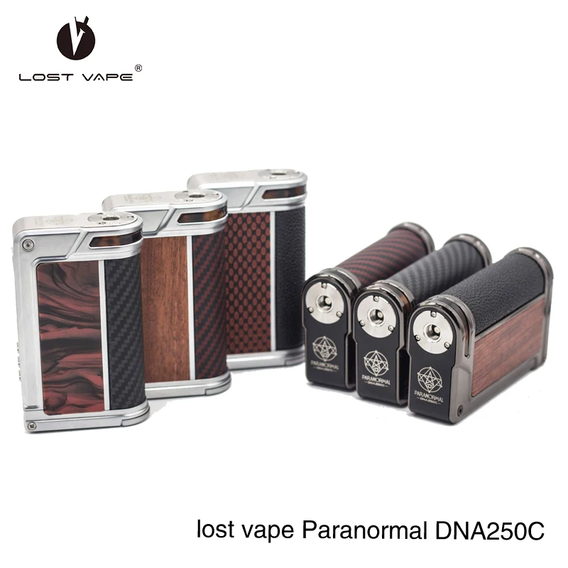 

Genuine Original Lost Vape Paranormal DNA250C Mod updated from Lostvape DNA 250W MOD Powered By Evolv DNA 250C Board Chip