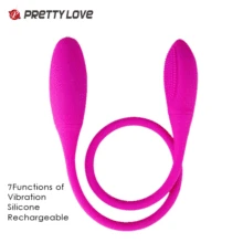 Pretty Love Rechargeable 7 Speed Silicone Vibrator Vibe,G spot Vibrators Clitoral Stimulator Sex Toys for Women Sex products