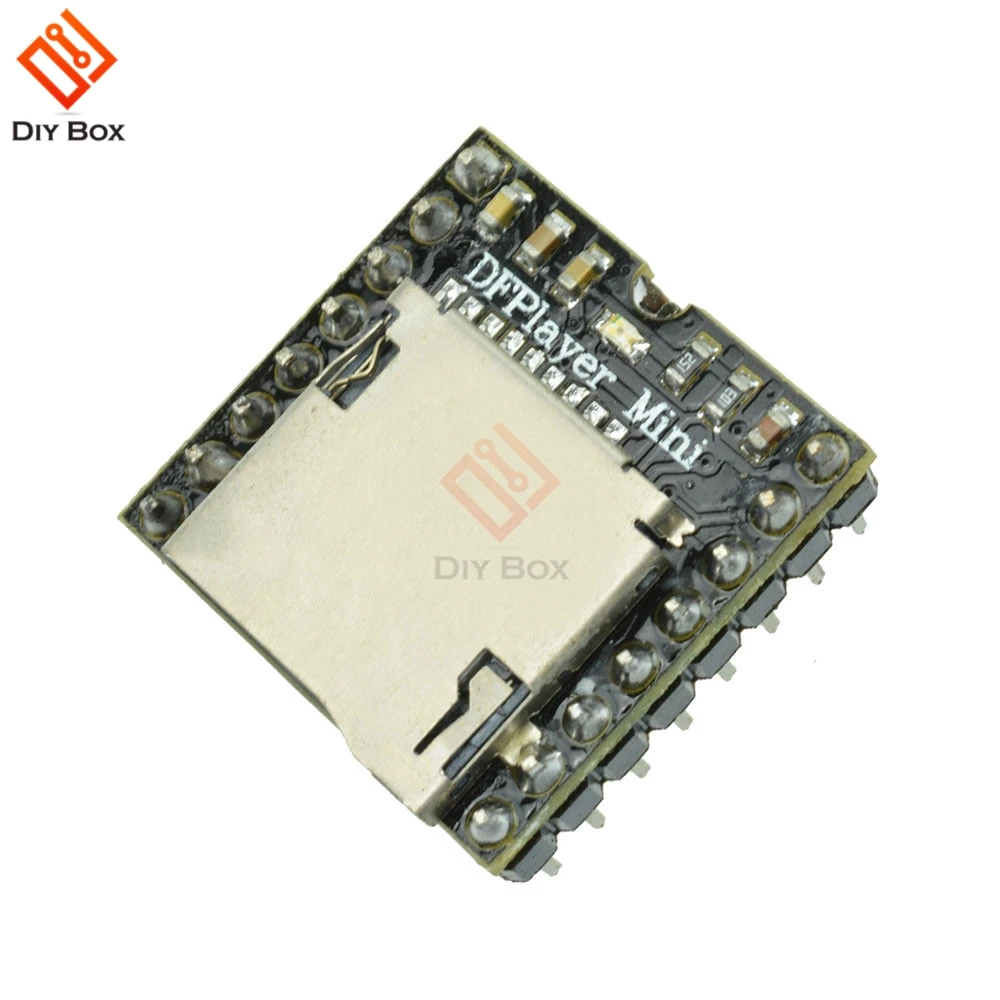 Модуль MP3 плеера DFPlayer плата декодирования голоса для Arduino порт Sup tf карта u диск