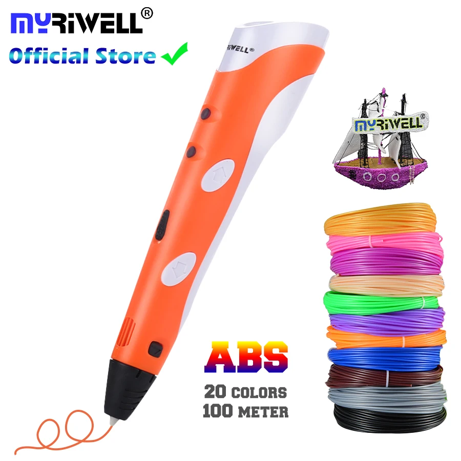 3D Pen Model 3 D Printer Drawing Magic Printing Pens With 100M Plastic Abs Filament School Supplies For Kid Birthday Gifts huismerk kopen in de aanbieding 3D Pen Model 3 D Printer Drawing Magic Printing Pens With 100M Plastic Abs Filament School Supplies For Kid Birthday Gifts huismerk kopen in de aanbieding