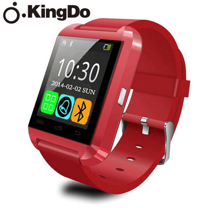 KingDo Brand Bluetooth Smart Watch Android smartwatch for IOS Iphone Android Samsung S2/s3/s4/s5/note 2/note 3 HTC Smartphones