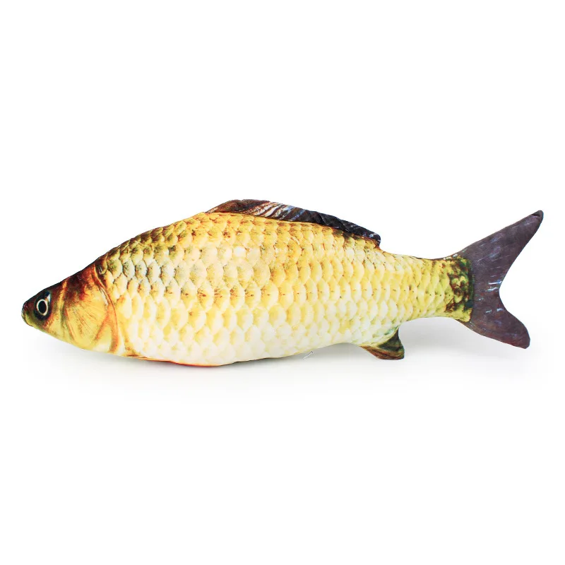 

Cat Favor Fish Dog Toy plush Stuffed Fish Shape Cat Toys Cat mint catnip Scratch Board Scratching Post For Pet Dogs