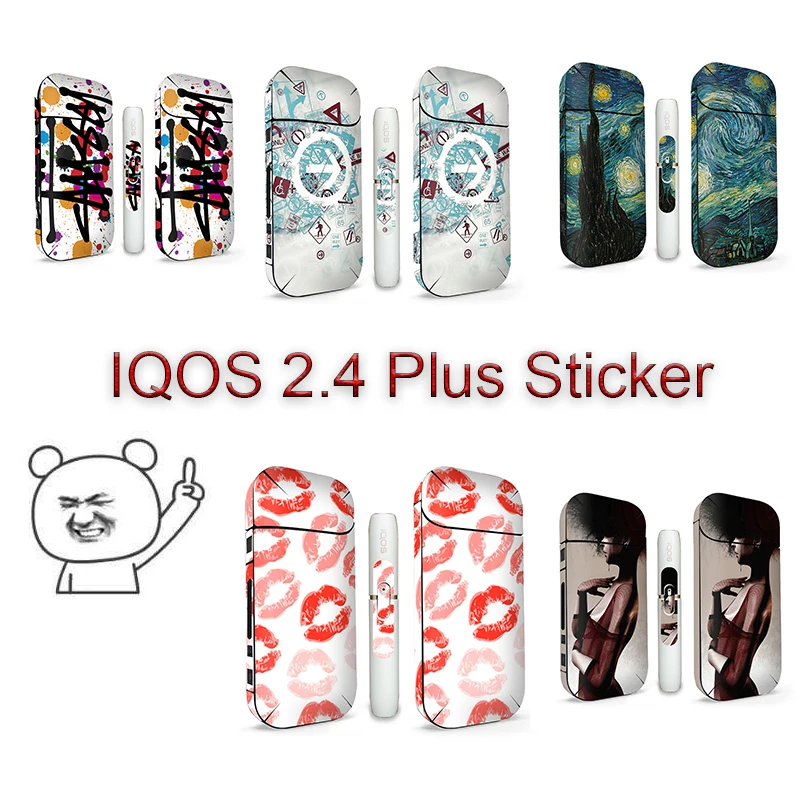 

New Arrical IQOS Sticker for IQOS 2.4 Plus 3M PVC Printing Skin Decals