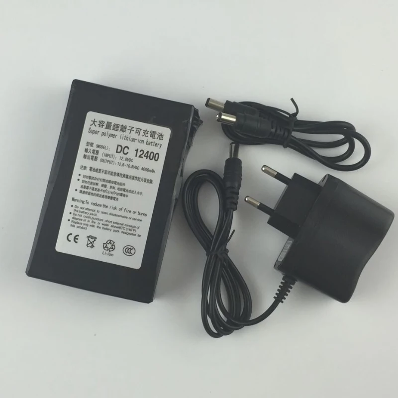 4000mAh for DC 12V Super Protable Rechargeable switch Lithium ion