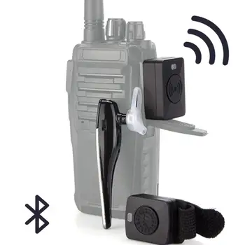 

Bluetooth 4.0 Wireless Headset K Type Hands-free Earphone For Baofeng Kenwood HYT Wouxun Two Way Radio